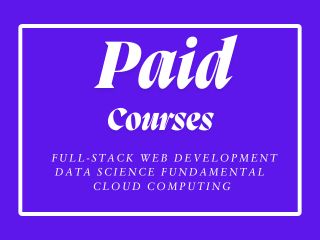 Paid Courses
